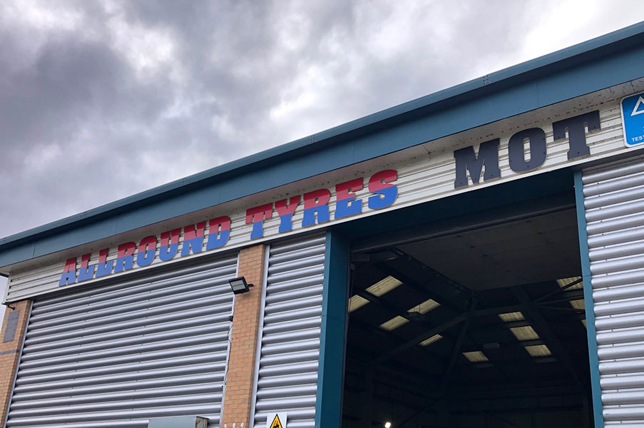 Allround Tyres in Rotherham.