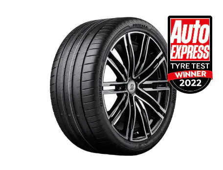 Bridgestone Potenza Sport Auto Express Tyre Test Winner 2022