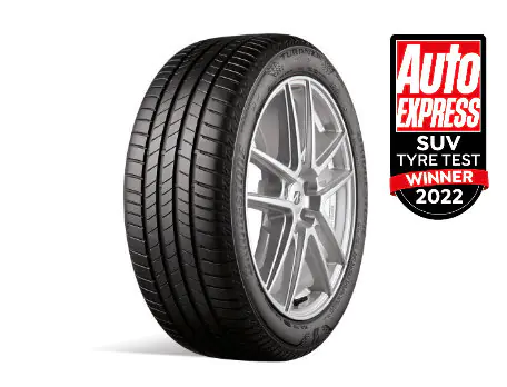 Bridgestone Turanza T005 Auto Express SUV Tyre Test Winner 2022