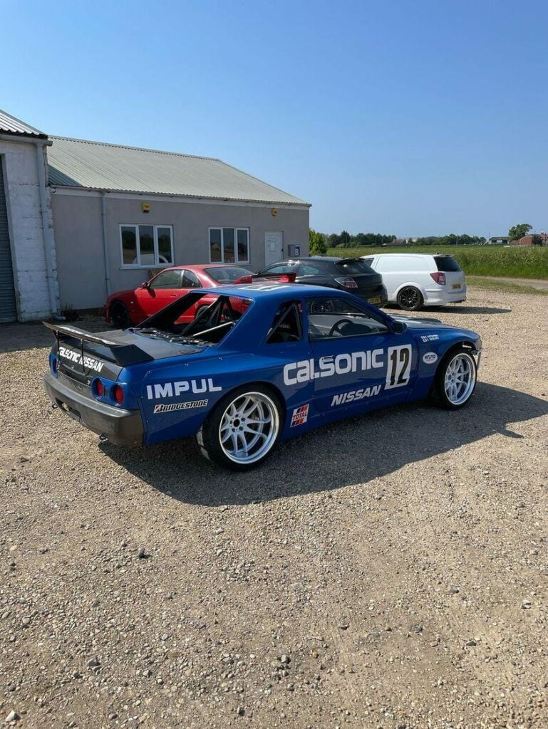 Full set of TOYO 888R Semi Slick Tyres for R32 GTR Calsonic Racer