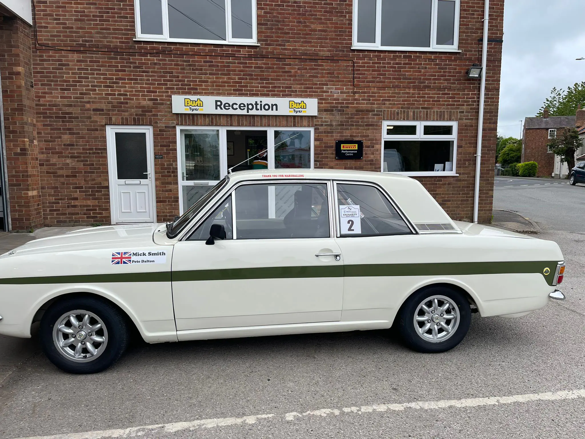 Full set of Toyo NanoEnergy3 tyres for Mk2 Cortina Lotus