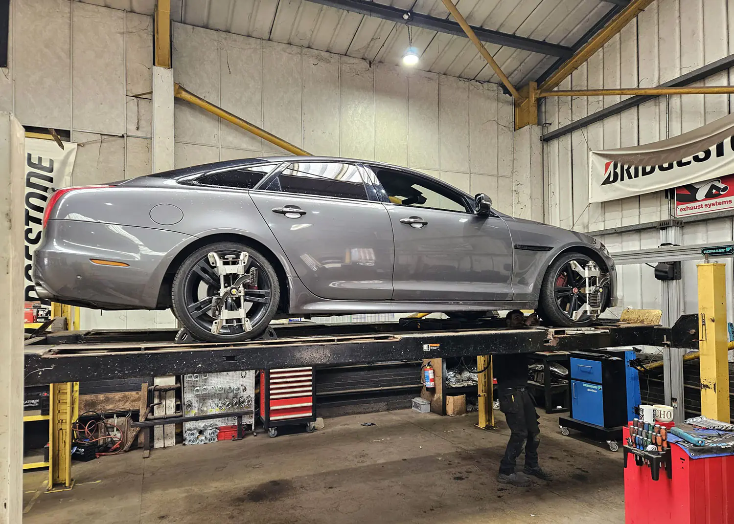 Jaguar X351 XJR-L Alignment in Boston