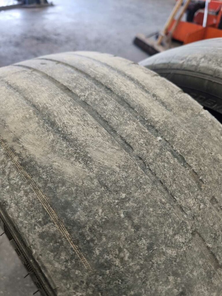Bald tyres
