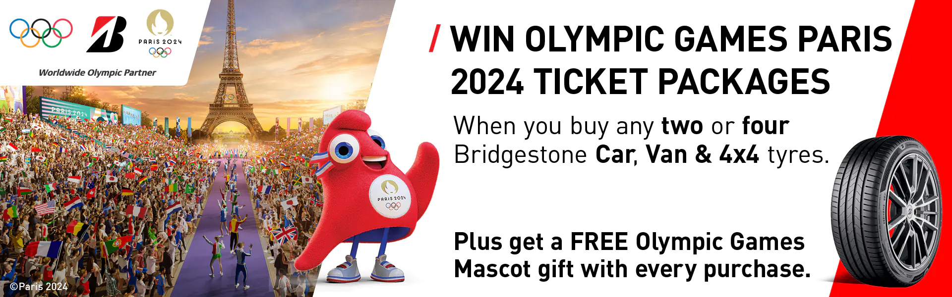 WIN OLYMPIC GAMES PARIS 2024 TICKET PACKAGE