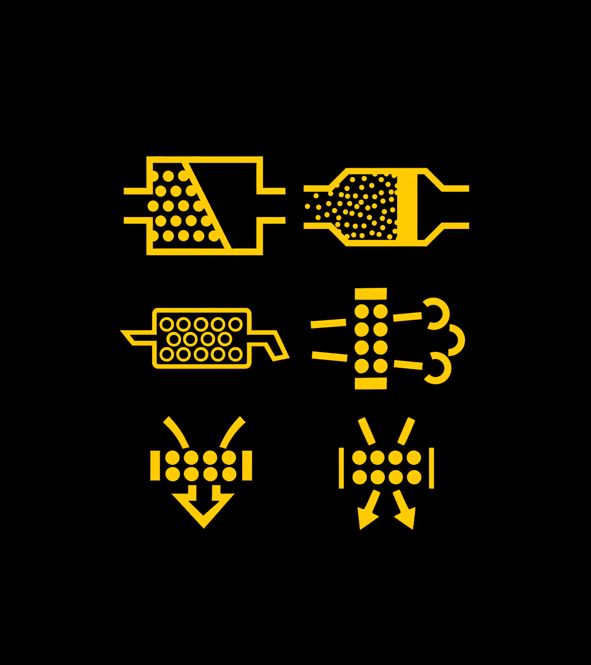 Various DPF Warning Lights