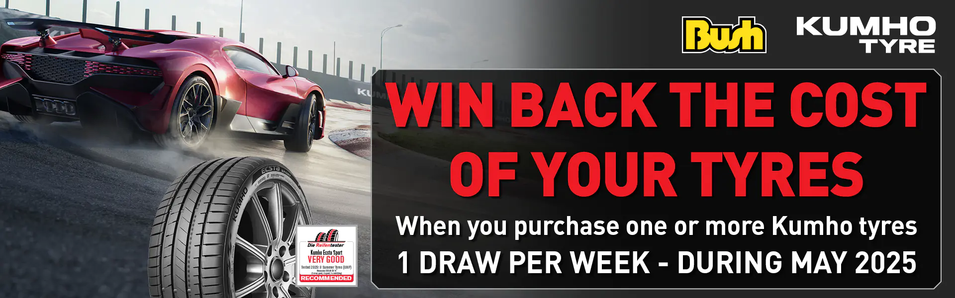 win with kumho tyres