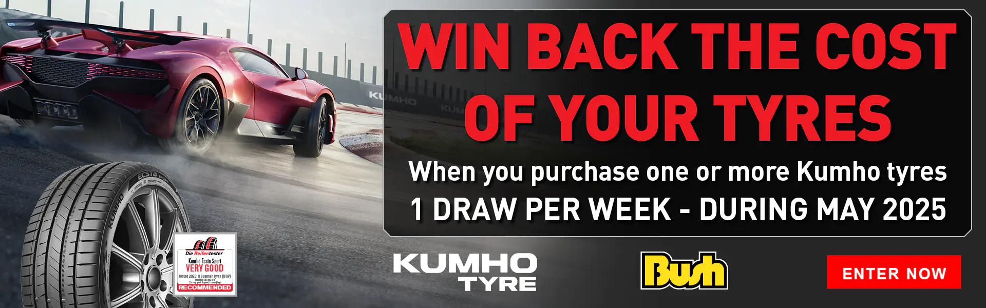 WIN WITH KUMHO TYRES