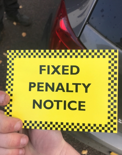 Police Fixed Penalty Notice