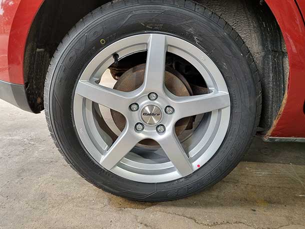 New Calibre Wheels and Toyo Tyres for Ford Focus - after