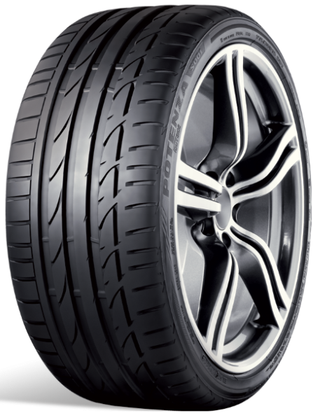 Bridgestone S001 - Excellent premium quality tyre Outstanding sports performance Rapid evacuation of water for high traction in wet conditions | Bush Tyres