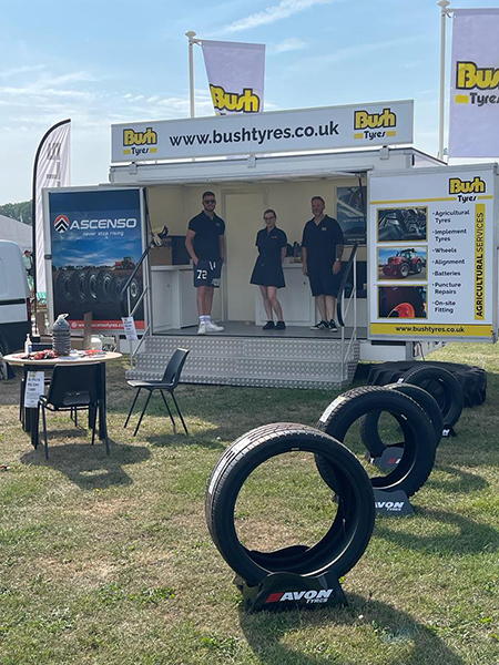 Bush Tyres at the Driffield Show 2022