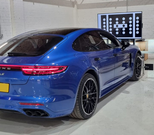 ADAS Calibration for Porsche Panamera Turbo at Bush Tyres Boston