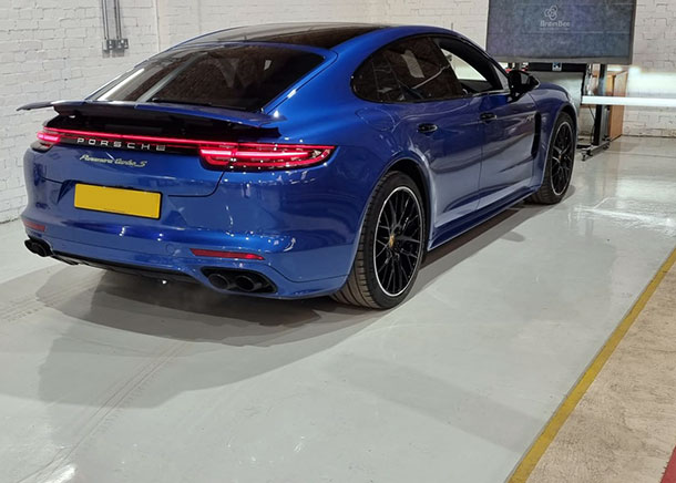 ADAS Calibration for Porsche Panamera Turbo at Bush Tyres Boston