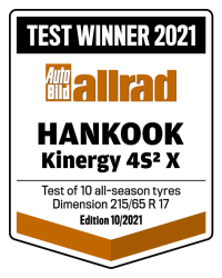 Auto Bild Test Winner 2021 - Kinergy 4S 2 X | Bush Tyres