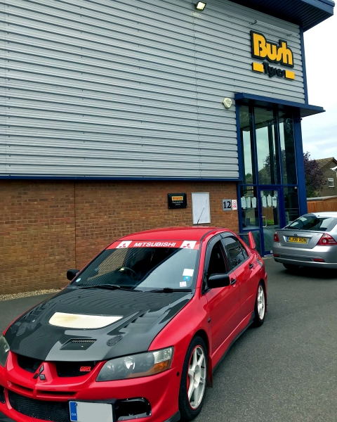 Mitsibushi EVO | Bush Tyres