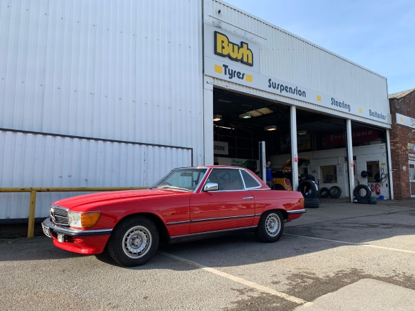 Mercedes SL | Bush Tyres