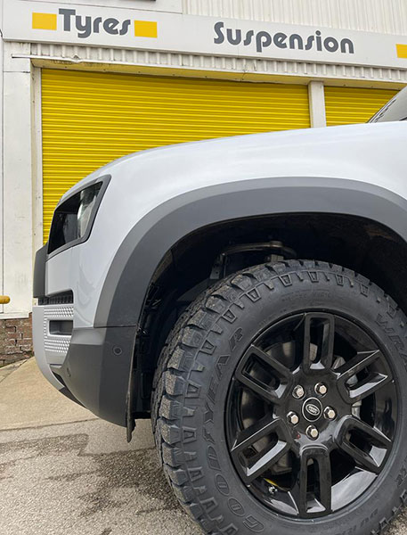 Goodyear Wrangler DuraTrac tyres for New Land Rover Defender