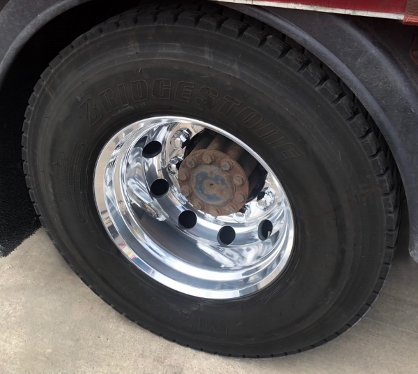 Alcoa Dure-Brights rear alloy wheel | Bush Tyres