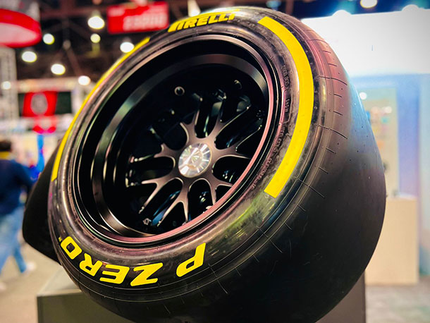 Pirelli tyre at SEMA 2022