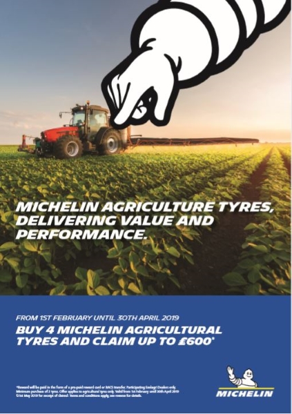 Bush Tyres - Michelin Agricultural Tyre Offer