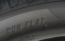 Pirelli Run Flat Tyre (RFT) RUN FLAT is the sidewall marking for Pirelli run-flat tyres