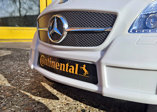 Be the 1000th Bush Tyres Catterick Customer and WIN this Mercedes-Benz Kids Ride-On Car