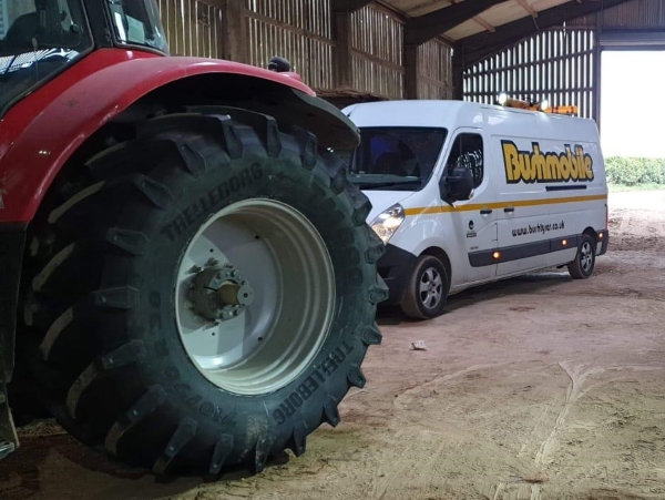 Trelleborg tyres fitted by Bush Tyres