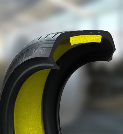 Michelin Acoustic Technology tyre