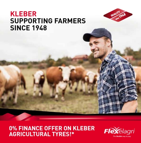 0% Finance offer on Kleber agricultural tyres | Bush Tyres