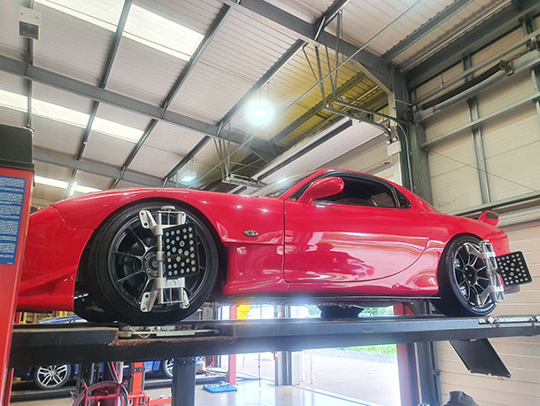 New Tyres, Wheels and an Alignment for 1992 MAZDA RX7