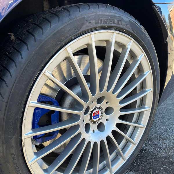 New pair of 295/30ZR20 Pirelli Pzero * marked rear tyres for 2018 Alpina D5 S