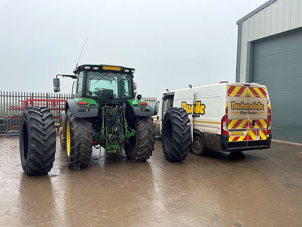 Continental TractorMaster Tyres for John Deere 6135R