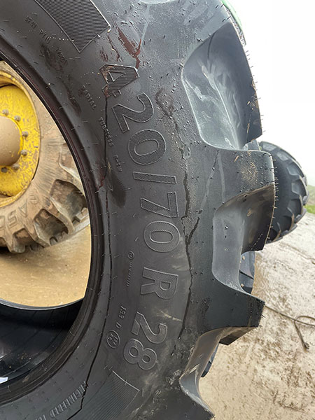 Continental TractorMaster Tyres for John Deere 6135R